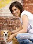 Missy Higgins Featured on PETA's New Anti-Fur Ad