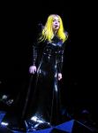 Lady GaGa Crying at Grandfather Funeral