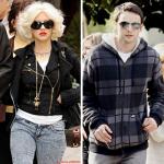 Christina Aguilera and Matthew Rutler Walking Out of Party Hand-in-Hand