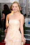 Kaley Cuoco Made Engagement Joke on Golden Globes Red Carpet