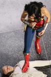 Pics: Wonder Woman Knocks Down Criminal