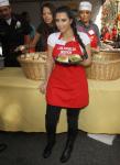 Pics: Kim Kardashian Volunteering to Serve Thanksgiving Meals to the Homeless