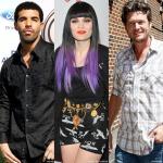 Drake, Jessie J and Blake Shelton to Ring In New Year's Eve With Carson Daly