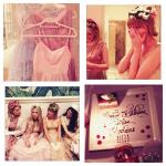 Taylor Swift and Dianna Agron Get Dolled Up for Shirley MacLaine's Birthday