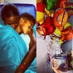 First Post-Pool Accident Pic of Usher's Son Released