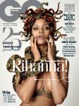 Rihanna Poses Naked With Snakes for British GQ