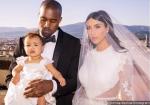 Kim Kardashian Posts Wedding Picture With Kanye West and Daughter North West