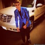 Justin Bieber Sports New Look, Wears Suit in Instagram Photos