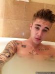 Justin Bieber Takes Selfie While 'Curing' His ' Hangover' in Tub