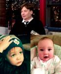 Mike Myers Debuts Photos of Son Spike and Daughter Sunday on 'Late Show with David Letterman'