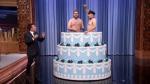 'Tonight Show' Video: Jimmy Fallon Gets Birthday Surprise From Seth Rogen and James Franco