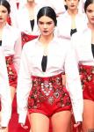 Kendall Jenner Walks in Front and Center at the Dolce and Gabbana Show