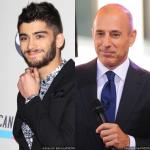 One Direction's Zayn Malik 'Angry and Upset' Over Rumored Drug Use Question on 'Today'