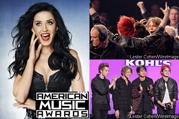 American Music Awards 2014: Katy Perry Is Favorite Female, 5SOS Is New Artist of the Year