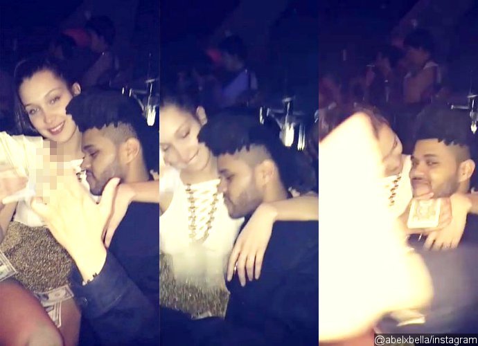 Bella Hadid Cozying Up to The Weeknd Amid Rumor They're on a Break
