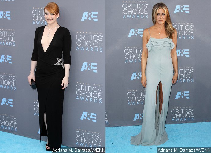 Bryce Dallas Howard and Jennifer Aniston Look Gorgeous on 2016 Critics' Choice Awards Red Carpet