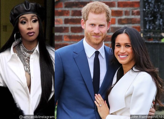 Cardi B Is Down to Perform at Prince Harry and Meghan Markle's Royal Wedding