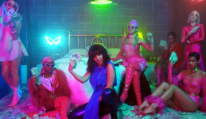 Charli XCX Showered With Money in David Guetta's 'Dirty Sexy Money' Video