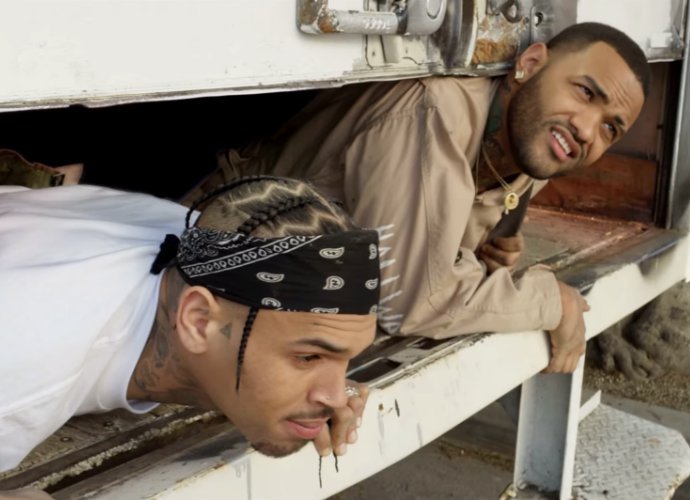 Chris Brown and Joyner Lucas Host Party in Pest Control Truck in 'Stranger Things' Music Video