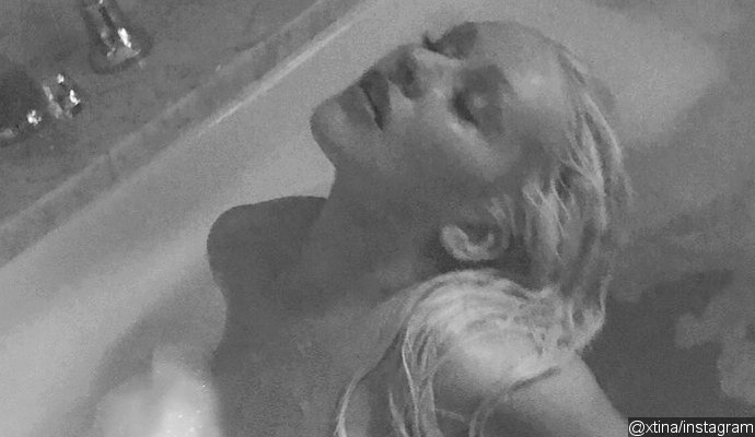 Christina Aguilera Bares All in Steamy Bathtub Snaps