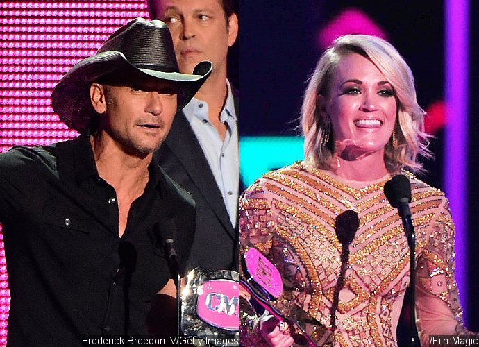 CMT Music Awards 2016: Tim McGraw and Carrie Underwood Are Big Winners