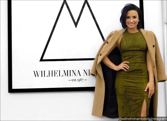 Demi Lovato Lands Modeling Contract With Wilhemina