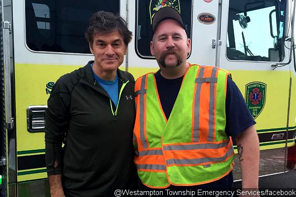 Dr. Oz Helps Two Injured Drivers After Witnessing New Jersey Turnpike Crash