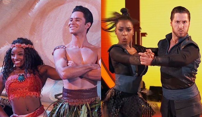 'Dancing with the Stars': Simone Biles Delivers Magical Number, Normani Kordei Leads on Disney Night