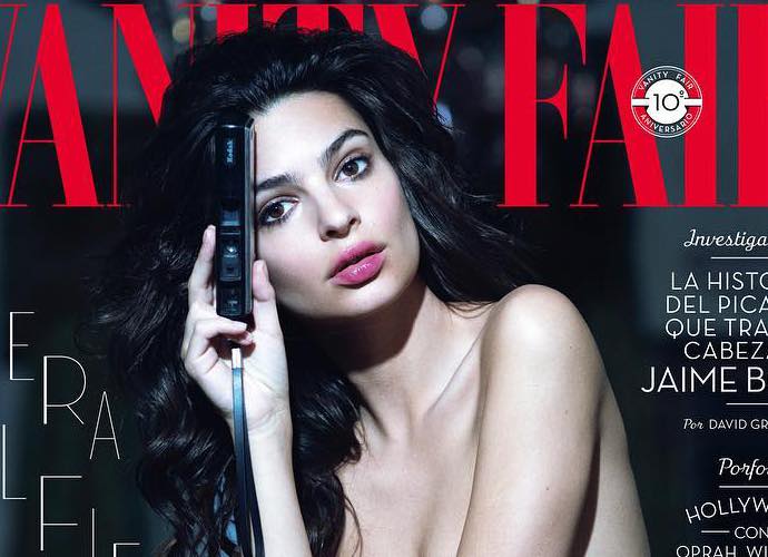 Emily Ratajkowski Goes Topless on Vanity Fair Spain Cover Before Baring All for Steamy Inside Photos