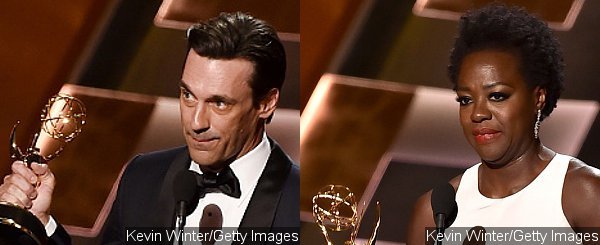 Emmys 2015: Jon Hamm and Viola Davis Win Their First Emmys
