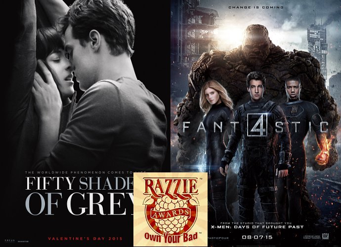 Razzie Award 2016 Winners: 'Fifty Shades of Grey' and 'Fantastic Four' Tie for Worst Picture