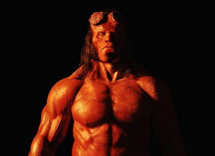 First Look at David Harbour as Hellboy With His Right Hand of Doom