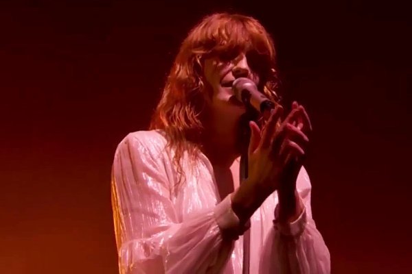 Video: Florence and the Machine Covers Foo Fighters While Filling in for Them at Glastonbury