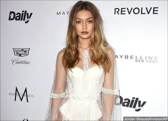 Gigi Hadid Looks Hot in Sheer Dress at L.A. Fashion Awards