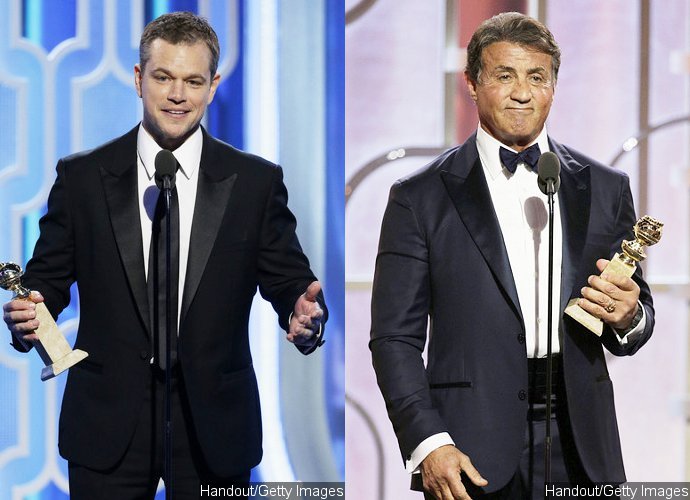 Golden Globes 2016: Matt Damon, Sylvester Stallone Are Best Actor and Best Supporting Actor in Movie