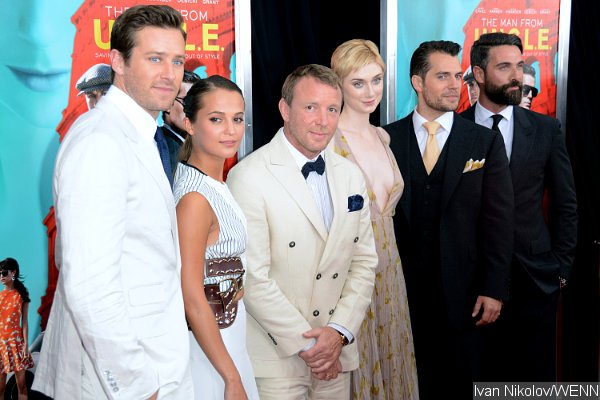Henry Cavill, Armie Hammer and Luca Calvani Attend 'The Man from U.N.C.L.E.' N.Y. Premiere