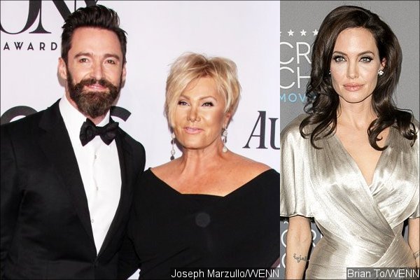 Hugh Jackman's Wife Bans Him From Working With Angelina Jolie