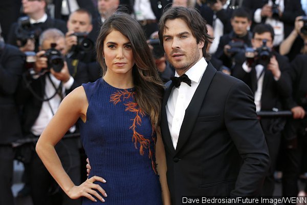 Ian Somerhalder and Nikki Reed Make Red Carpet Debut as Newlyweds at Cannes