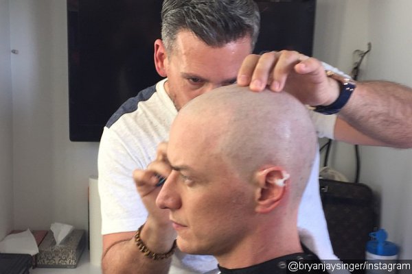 James McAvoy Shaves His Head for 'X-Men: Apocalypse'