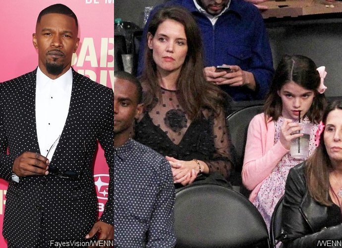 Can't Hide It Anymore? Jamie Foxx Joins Katie Holmes and Suri on Day Outing