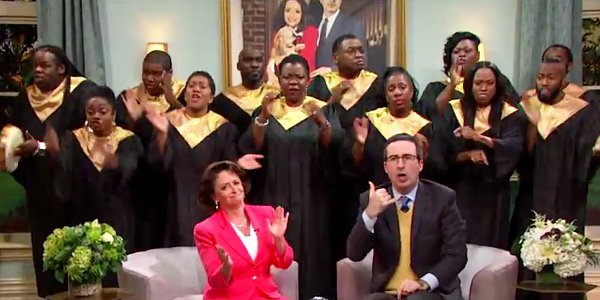 Video: John Oliver Takes on Shady Televangelists by Starting His Own Church