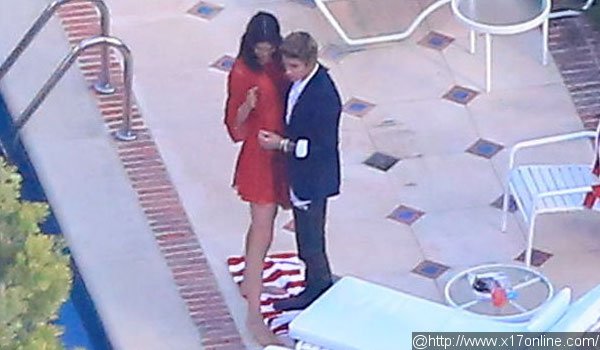 Justin Bieber and Kendall Jenner Spotted Getting Cozy During New Photoshoot