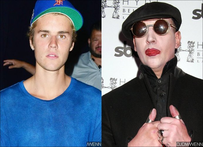 Ending the T-Shirt Feud? Justin Bieber Apologizes to Marilyn Manson for Being 'A**hole'