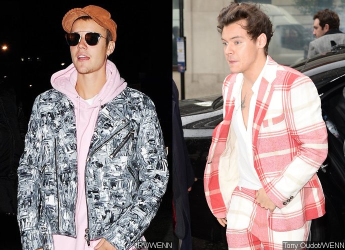 Justin Bieber Supports Harry Styles' New Album