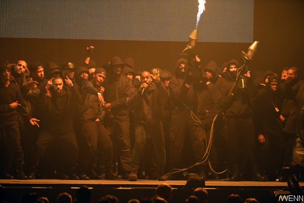 Video: Kanye West Debuts New Track 'All Day' at 2015 BRIT Awards