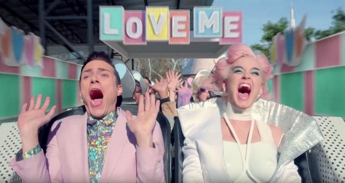 Katy Perry Goes to 'Oblivia' Theme Park in 'Chained to the Rhythm' Music Video