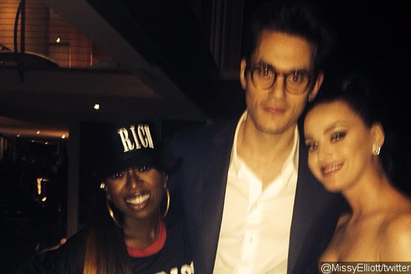 Katy Perry Cozies Up to John Mayer at Super Bowl After-Party