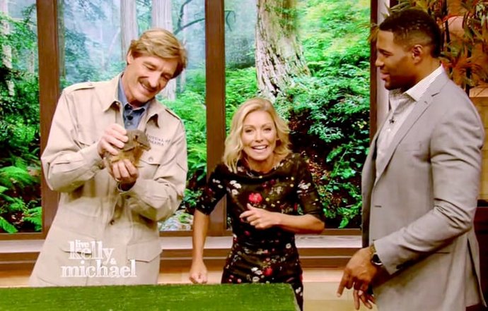 Zing! Kelly Ripa Disses Michael Strahan With 'Contract Negotiations' Joke on 'Live!' Show
