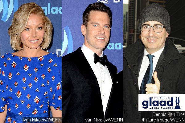 Kelly Ripa, Thomas Roberts, John Oliver Receive 2015 GLAAD Media Awards