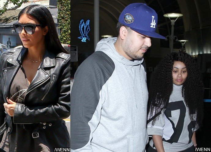 Kim and Rob Kardashian Feuding Over His Plan to Wed Blac Chyna Without Prenup